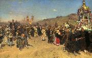 Ilya Repin Easter Procession in the Region of Kursk oil painting on canvas